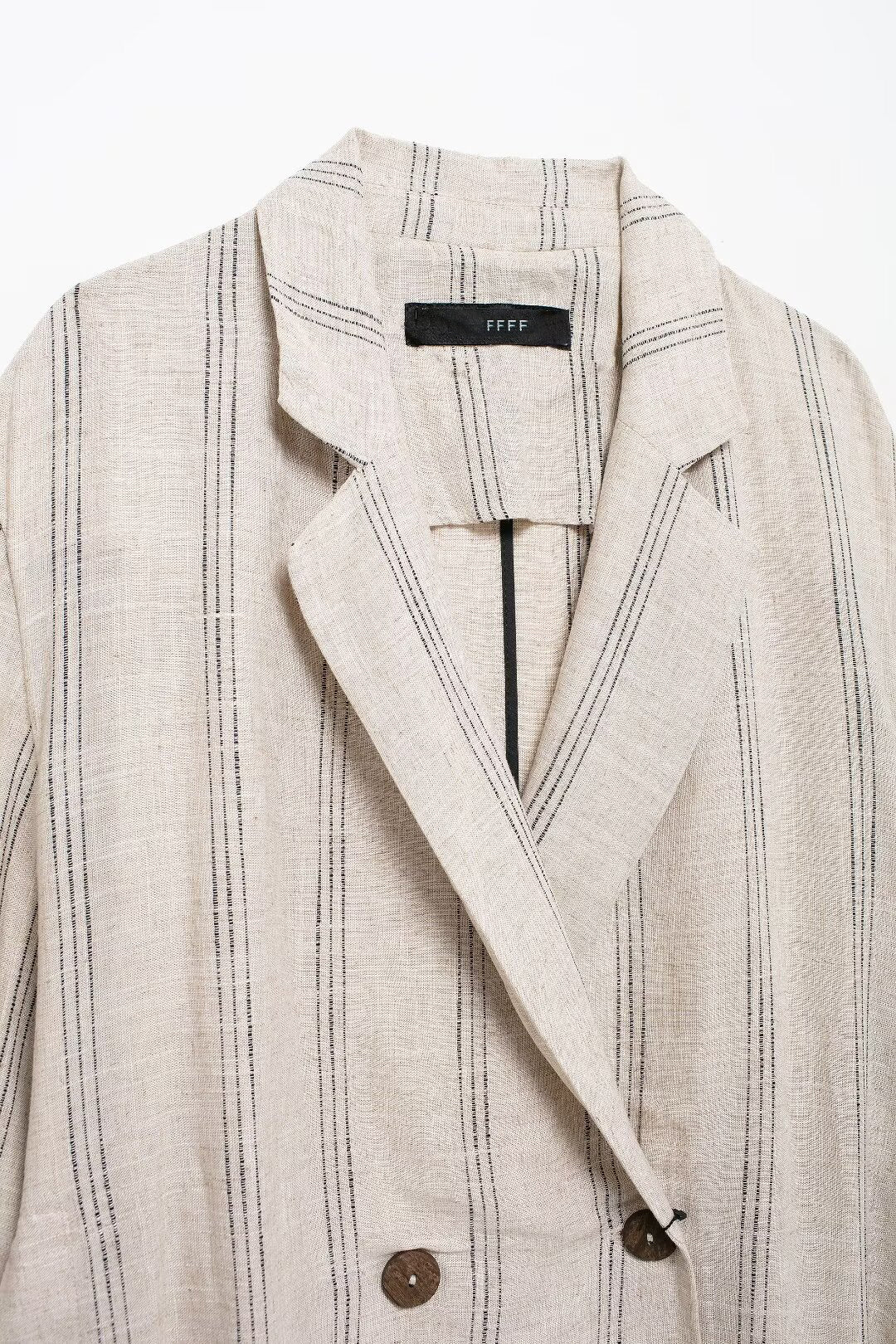 High Quality Linen Blazer Pants Causal Set