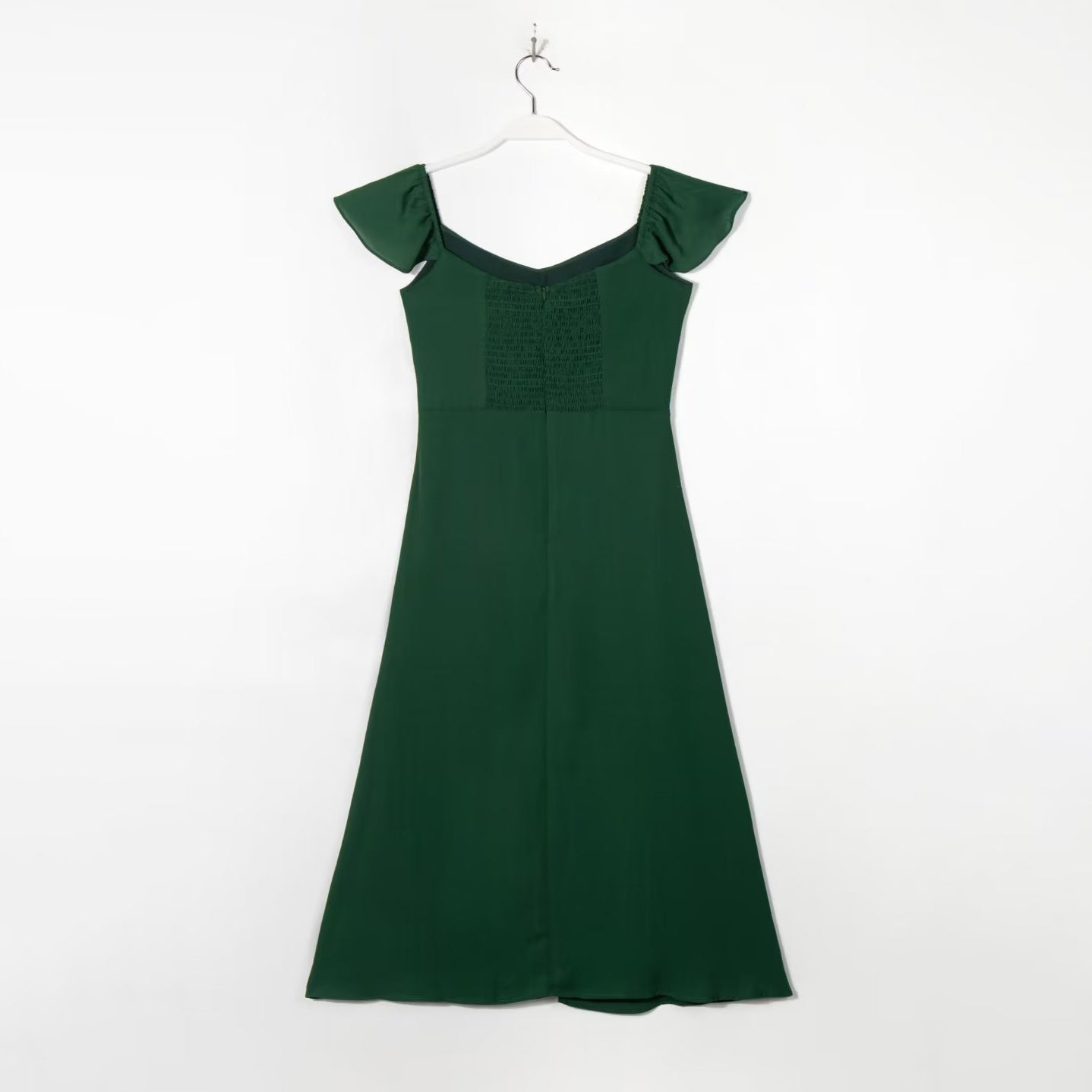 Sweetheart Midi Dress with Slit