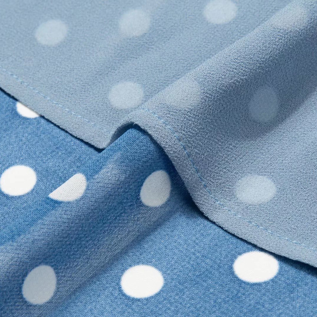 Allover Print Flared Midi Dress