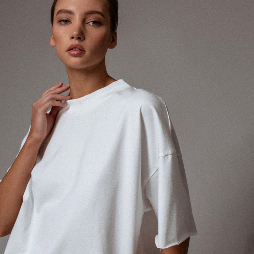 Loose Half Sleeve  Casual Set