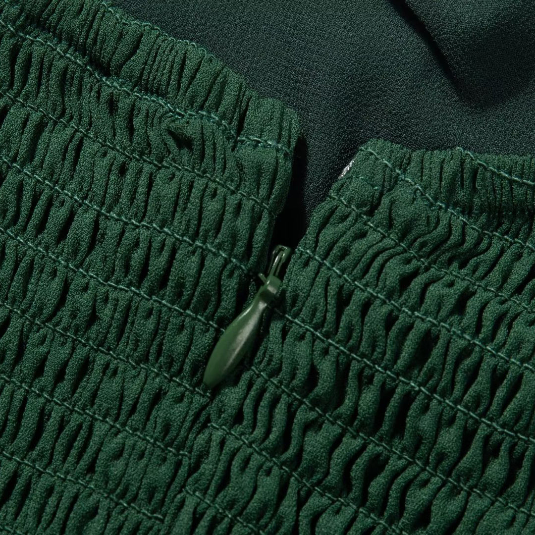 Sweetheart Midi Dress with Slit