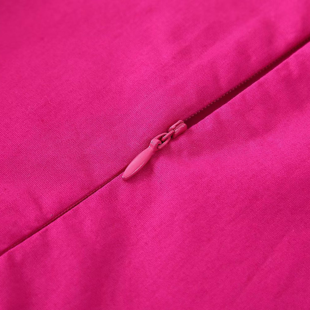 Sleeveless Crop Top with Ruffled Hem