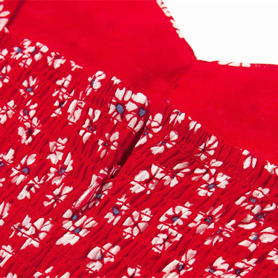 Sleeveless Allover Print Mini Dress