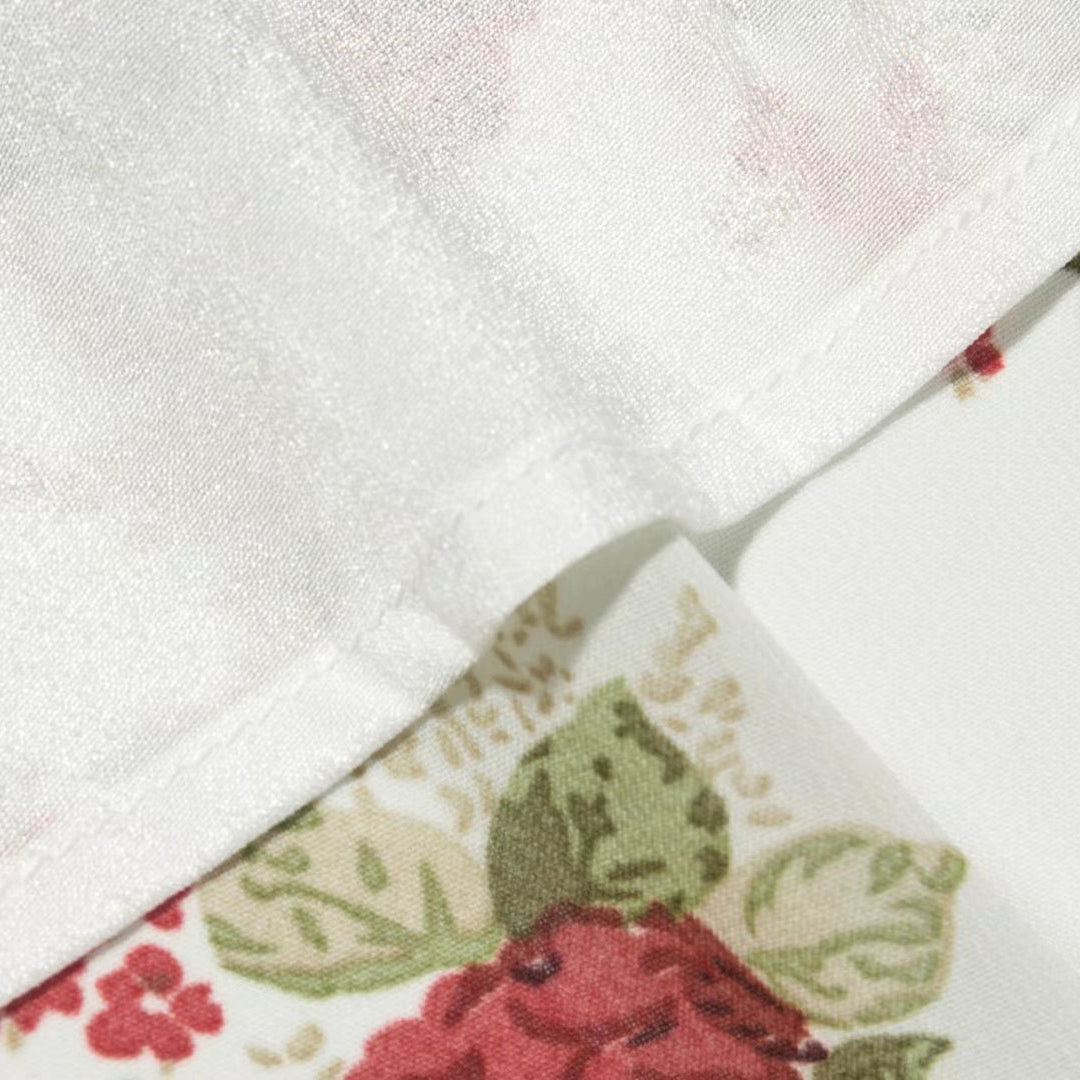 Floral Print Flare Midi Dress