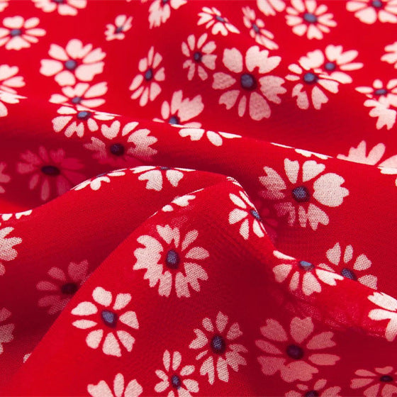 Sleeveless Allover Print Mini Dress