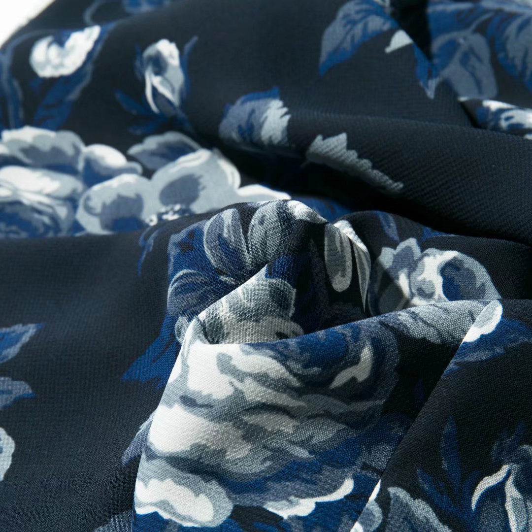 Floral Print Sleeveless Midi with Slit