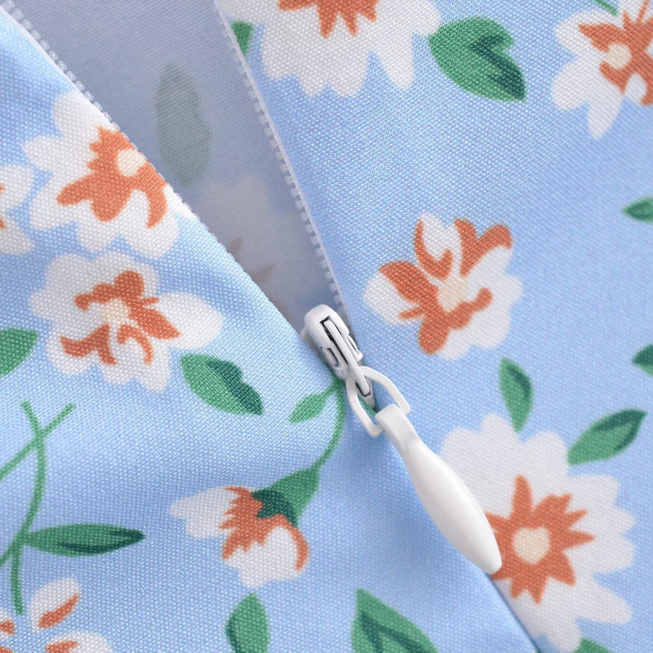 Puff Sleeve Dress with Back Cut Out