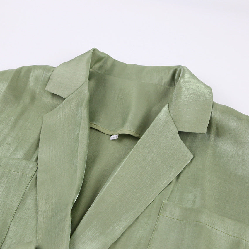 Cardigan Tie Waist Co-ord Set