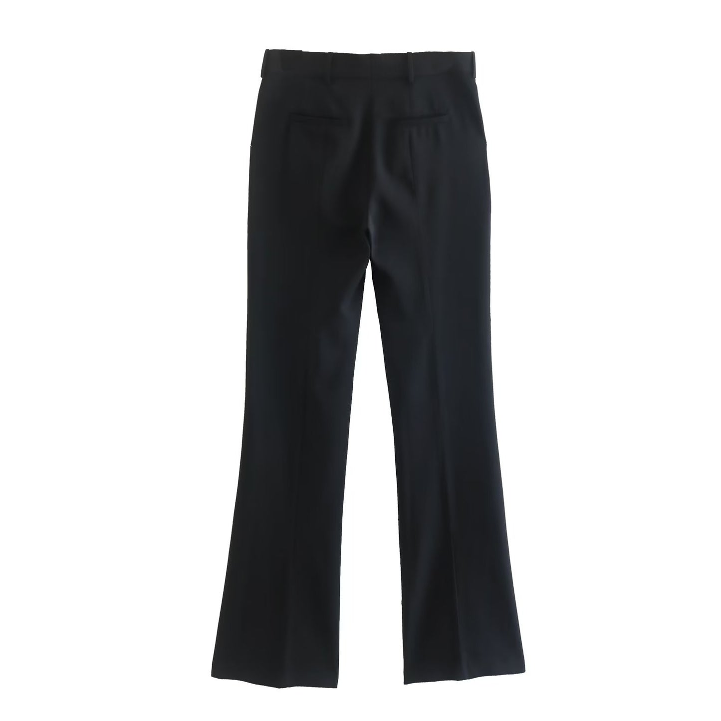 Wide Leg Pants with Trim Detail