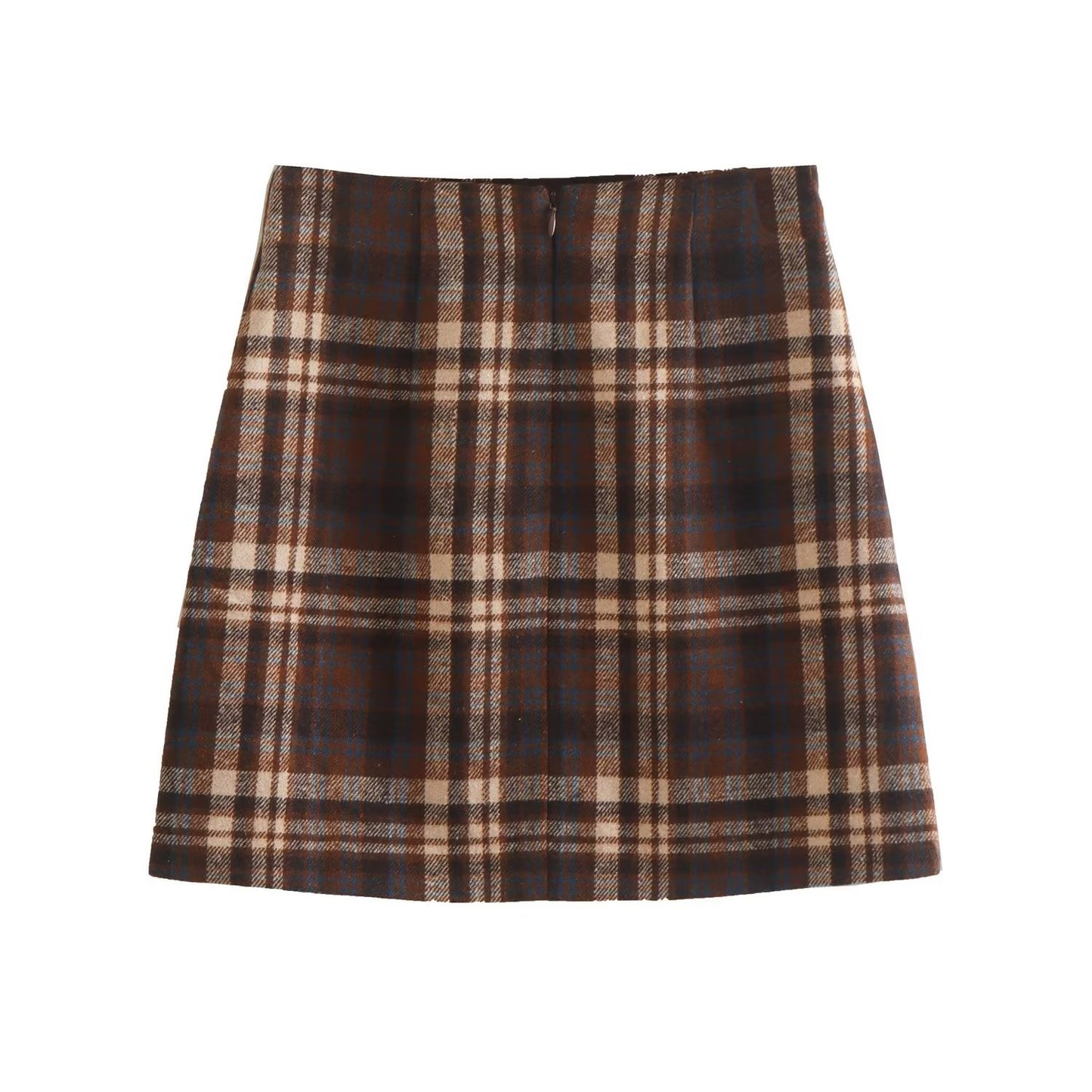 Plaid Mini Skirt
