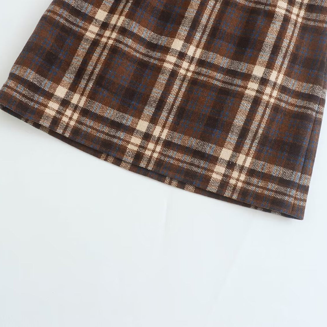 Plaid Mini Skirt