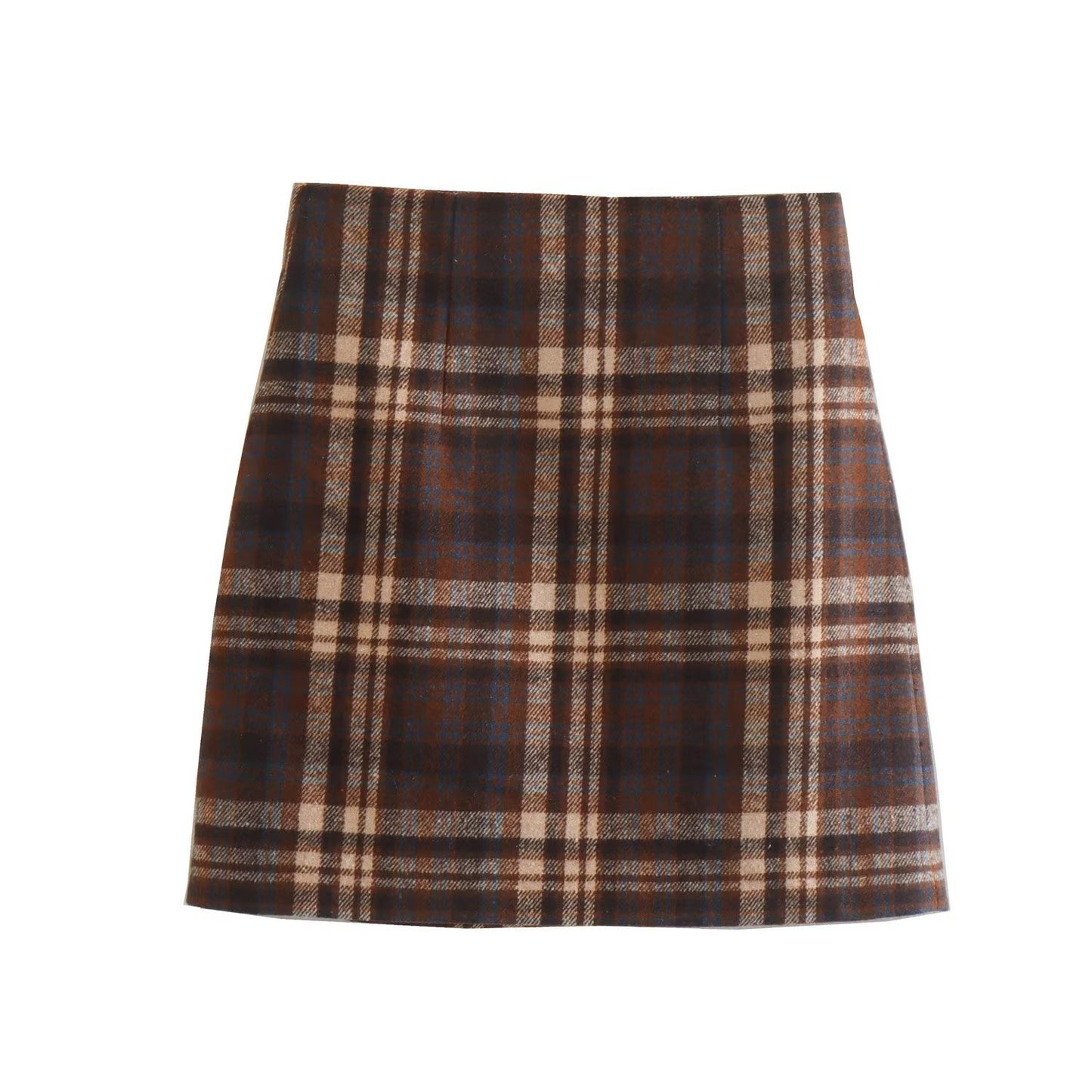 Plaid Mini Skirt