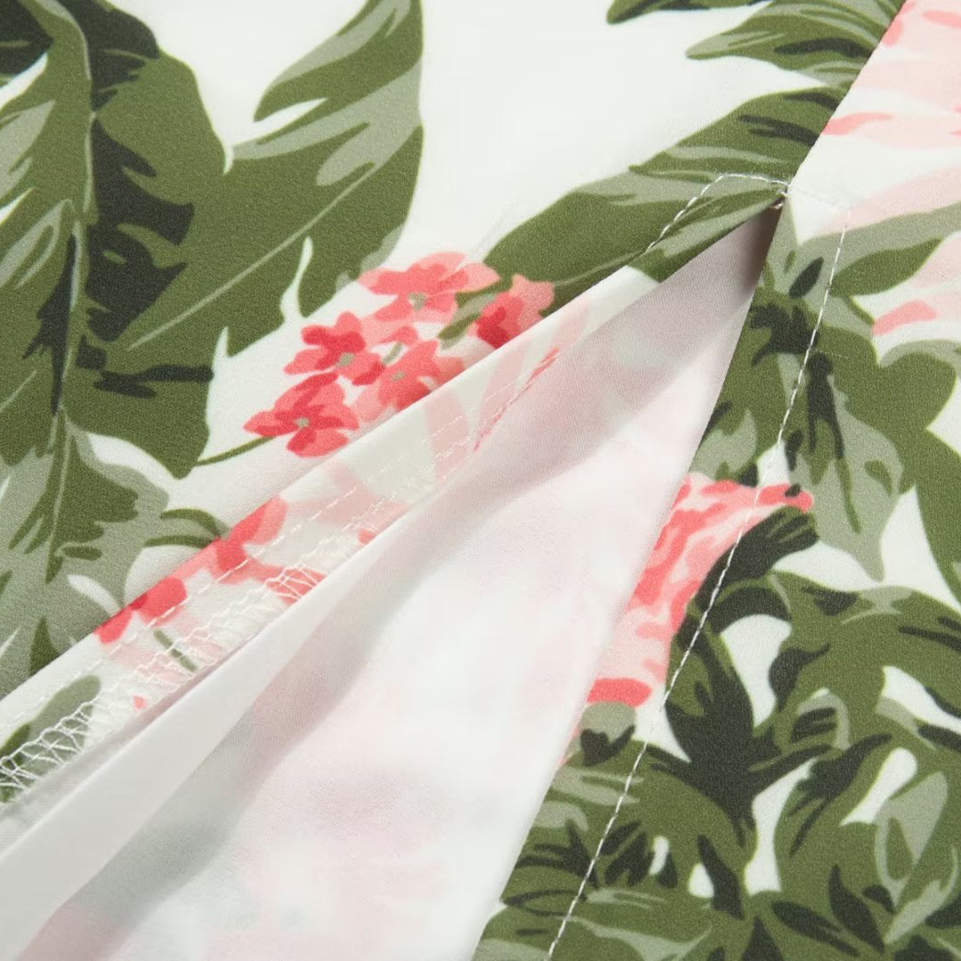 Floral Print Midi Dress