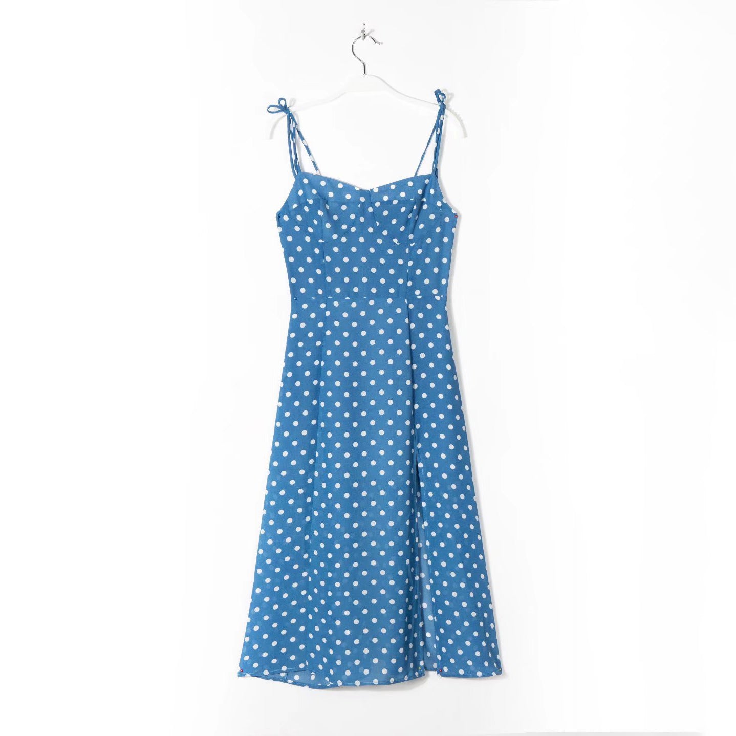 Allover Print Flared Midi Dress