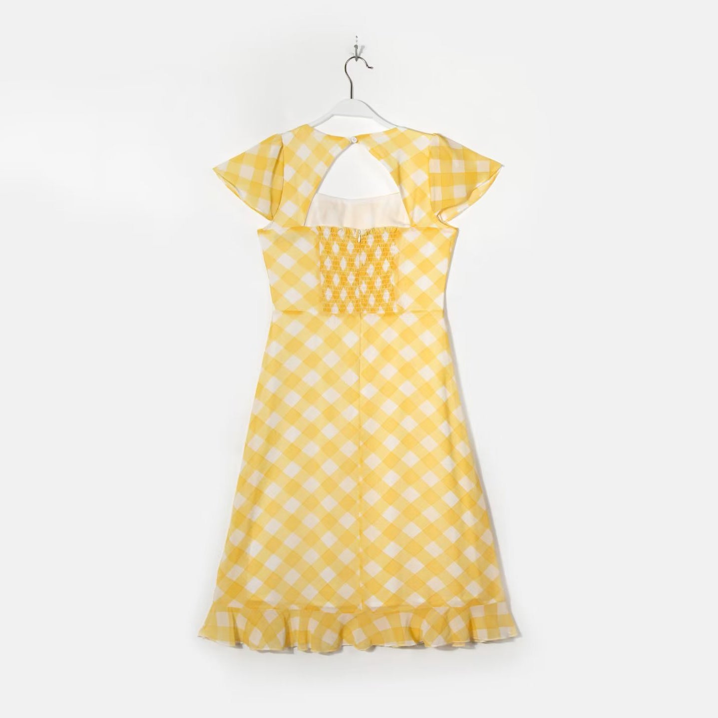 Sweetheart Neckline Midi with Front Slit