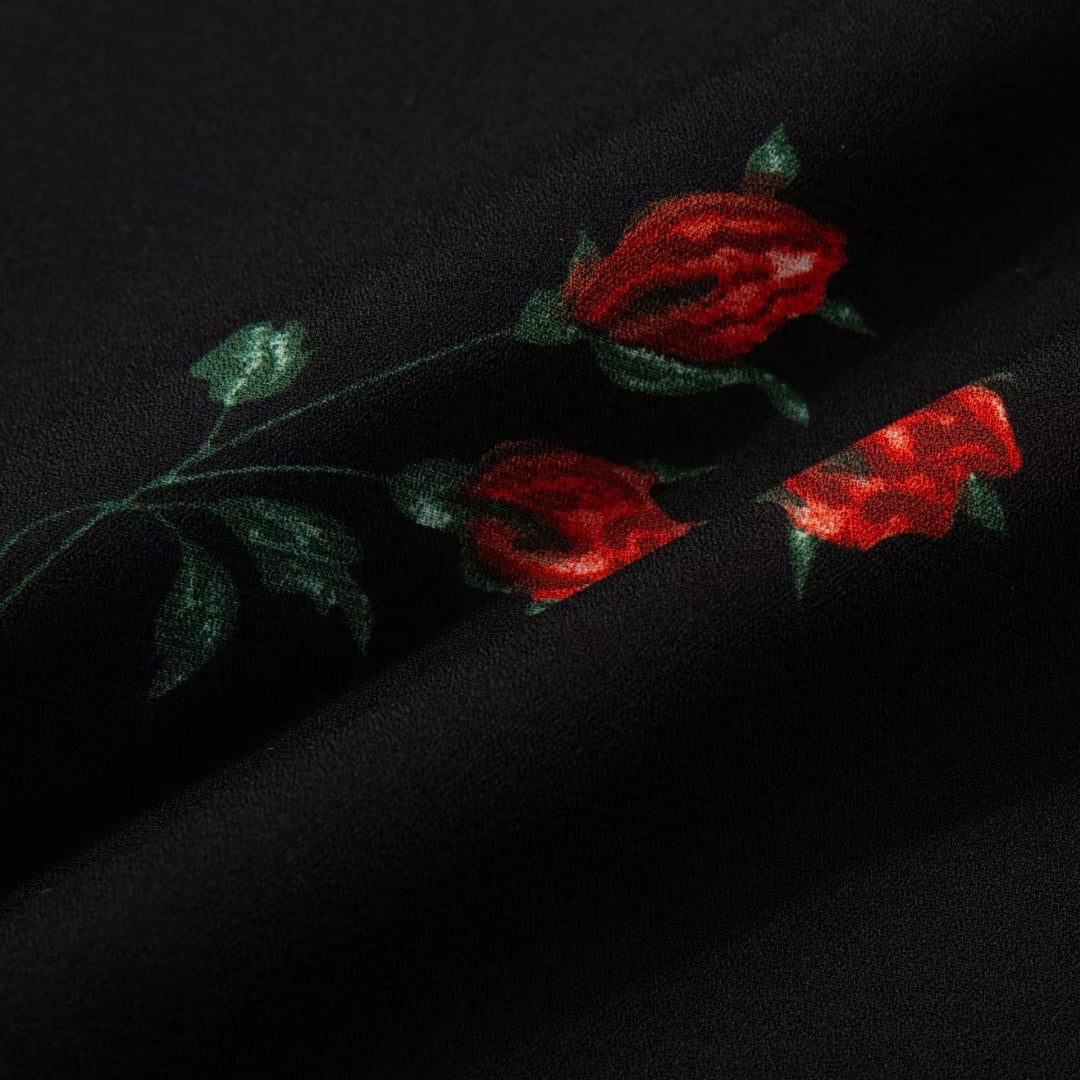 Printed Cap Sleeve Dress