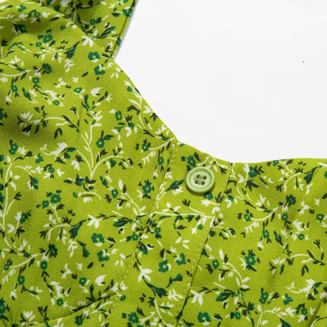 Printed Sleeveless Mini Dress