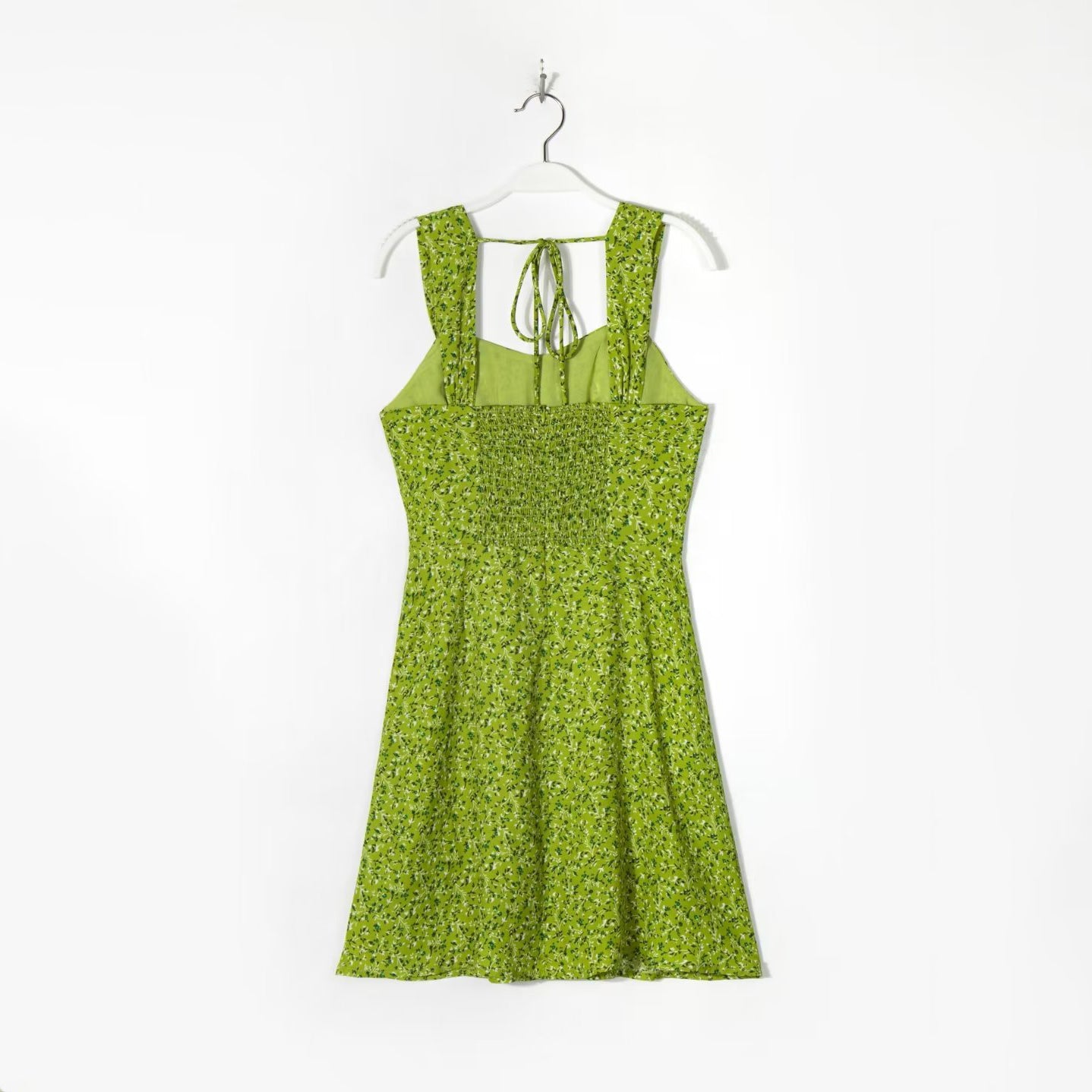 Printed Sleeveless Mini Dress