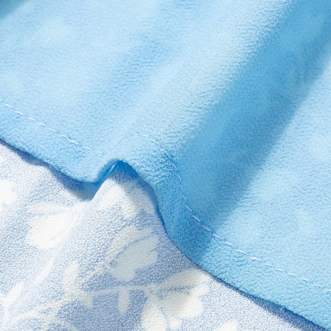 Printed Sweetheart Midi Dress with Slit